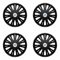 Puklice pre Volvo (biele) 17 SPARK BLACK