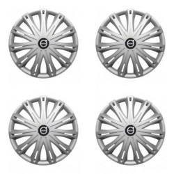 Puklice pre Volvo (čierne) 14 SPARK