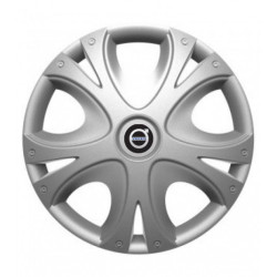 Puklice pre Volvo (čierne) 14 DYNAMIC