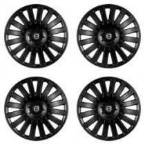 Puklice pre Volvo (čierne) 15 Smart black