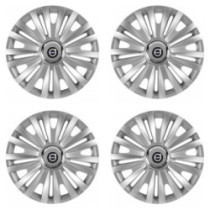 Puklice pre Volvo (čierne) 15 ROYAL