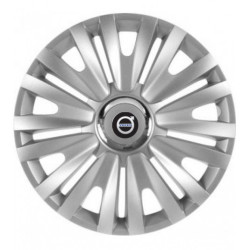 Puklice pre Volvo (čierne) 15 ROYAL