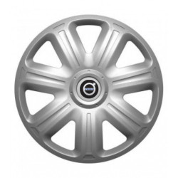 Puklice pre Volvo (čierne) 15 COMFORT