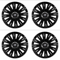 Puklice pre Volvo (čierne) 15 ACTIVE RC BLACK