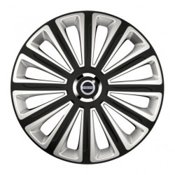 Puklice pre Volvo (čierne) 16 TREND RC double colour