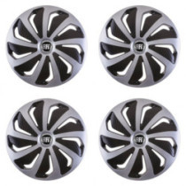 Puklice pre Fiat (čierny) 14 WIND SB