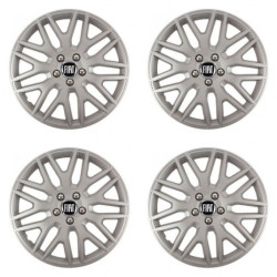 Puklice pre Fiat (čierny) 14 DAKAR