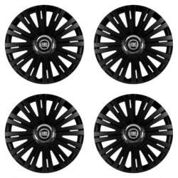 Puklice pre Fiat (čierny) 16 ACTIVE RC BLACK