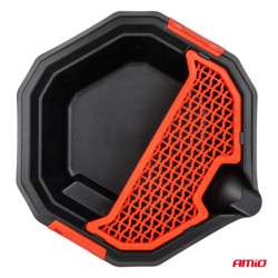 Vypúšťacia nádoba na olej s úložným priestorom na náradie AMiO-04264