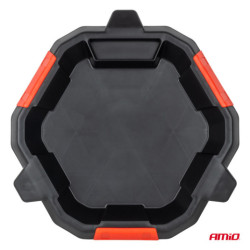 Vypúšťacia nádoba na olej s úložným priestorom na náradie AMiO-04264