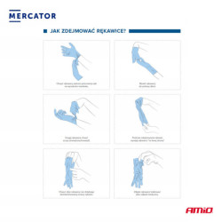 Nitrilové rukavice Nitrylex Basic veľkosť M, 100 ks black