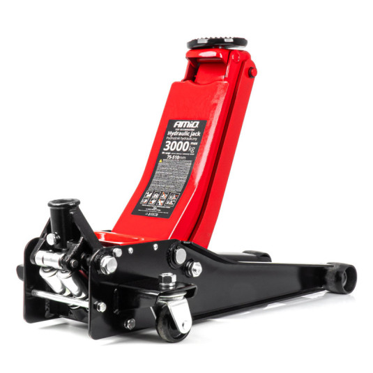 Hydraulický nízkoprofilový zdvihák 3T CE 75/510mm AMiO-04215