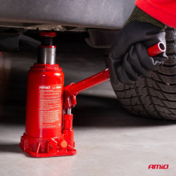 Hydraulický piestový zdvihák 10T v PVC boxe AMIO-04184