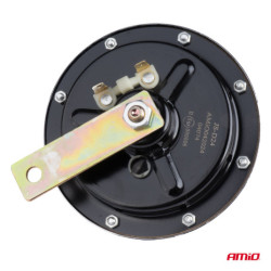 Zvuková signalizácia klaksónu chróm 125 mm 12V AMIO-04074