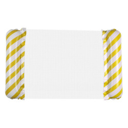 Nafukovací plážový matrac hojdacia sieť vodné lehátko kreslo bazén žltá