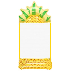 Nafukovací plážový matrac hojdacia sieť vodné lehátko kreslo bazén ananás