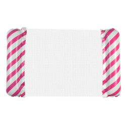 Nafukovací plážový matrac hojdacia sieť vodné lehátko kreslo bazén ružová