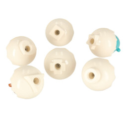 Vzdelávacie puzzle zodpovedajúce tvarom vajíčok montessori zvieratá 6 ks