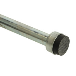 Nastaviteľná skákacia tyč pogo- červená