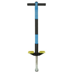 Nastaviteľná skákacia tyč pogo, modrá