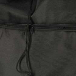 Nákupná taška na kolieskach s rámom 95 cm čierna