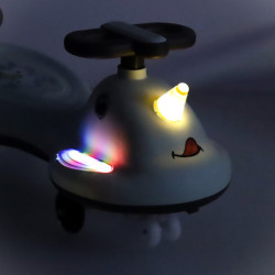 LED Swing FIX S1 Odrážadlo s rukoväťou sivá max. 65 kg