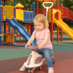 LED Swing FIX S2 Odrážadlo s rukoväťou fialová max. 100 kg