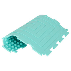 Senzorická podložka montessori na masáž chodidiel 8 kusov pastelových