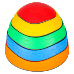 Senzorická cesta riečne kamene pre rovnováhu, 5ks