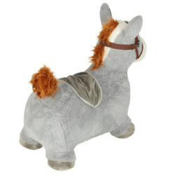 Detský skákací mostík s pumpou gumový kôň kôň