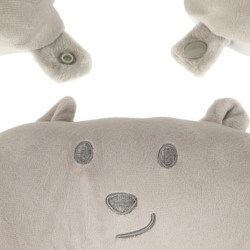 Cestovný vankúš 2v1 na krk do lietadla do auta medvedík maskot