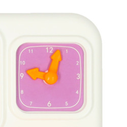 Senzorická manipulačná doska montessori kuchynské hodiny svetlo zvuk