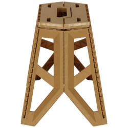 Skladací turistický taburet