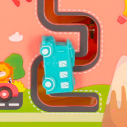 Senzorická hračka pre bábätká 8v1 Bibi-inn modrá