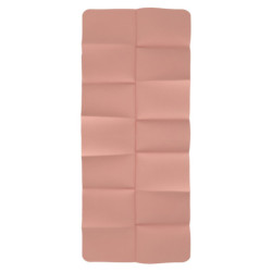Skladacia podložka na cvičenie jogy 183x61x0,4 cm,  ružová