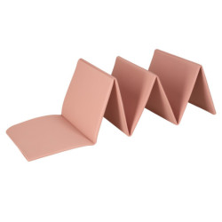 Skladacia podložka na cvičenie jogy 183x61x0,4 cm,  ružová