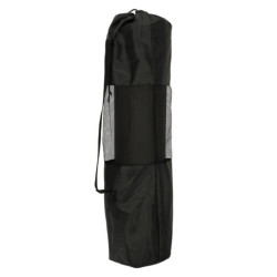 Podložka na cvičenie jogy hrubá 185x80x1,5 cm,  čierna