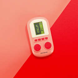 Elektronická arkádová hra prenosná konzola- ružová