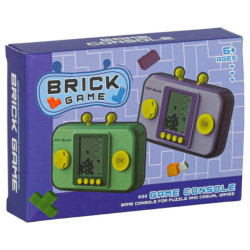 Prenosná konzola na elektronické arkádové hry šedá