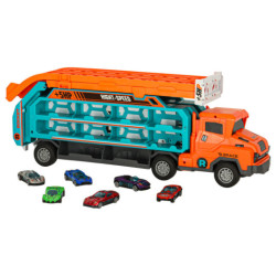 Obytný príves so šmykľavkou 6el oranžová