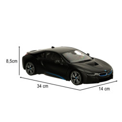 RC auto 1:14 BMW i8 otváracie dvere, čierne