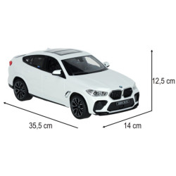 RC auto 1:14 BMW X6 M biele
