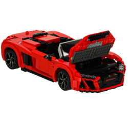 Stavebnica Audi R8 Spyder s 1440 dielikmi v mierke 1:14