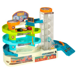 Parkovacia garáž s 3-úrovňovým výťahom 2v1