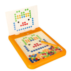 Magnetická tabuľa bodky zajačik