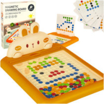 Magnetická tabuľa bodky zajačik XL