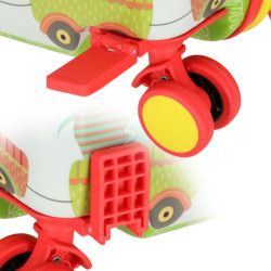 Detský cestovný kufor na kolieskach- Chobotnica