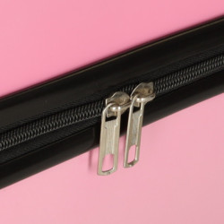 Detský cestovný kufor na kolieskach mačka,  ružová