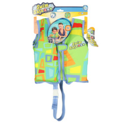 AQUASTAR Detská plavecká vesta zelená