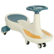 Odrážadlo, svietiace LED kolesá s hrajúcou hudbou, modro- biela